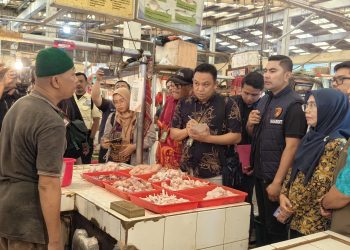 Satgas SABER PMJ Intensifkan Pengawasan Harga dan Distribusi Bapokting di Pasar Koja