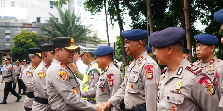 kapolda Metro Jaya Apresiasi 134 Personel Pengamanan Unjuk Rasa
