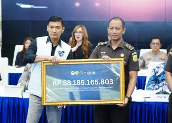 Ungkap Judi Online, Bareskrim Polri Serahkan Rp58 Miliar ke Negara