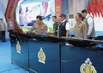 Kapolri Resmikan 57 Jembatan Merah Putih di Wilayah Ogan Ilir