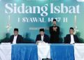 Menag: Lebaran Jatuh pada Sabtu 21 Maret 2026