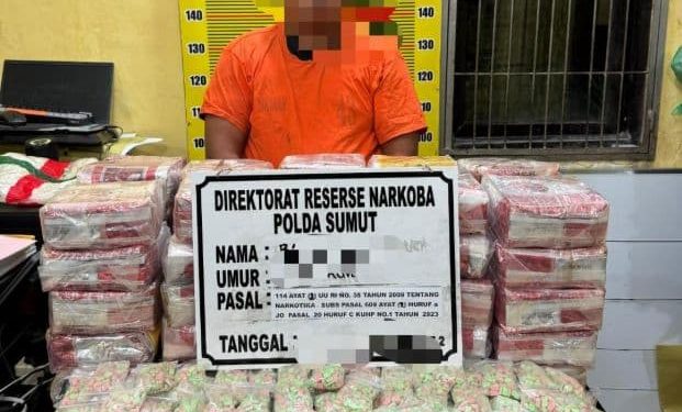 Polda Sumut Gagalkan Penyelundupan 50kg Sabu dan 20 Ribu Butir Ekstasi