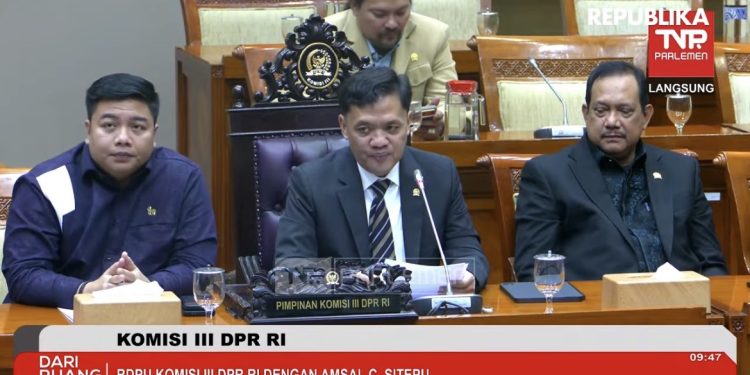 Komisi III Komitmen Perjuangkan Keadilan untuk Amsal Sitepu