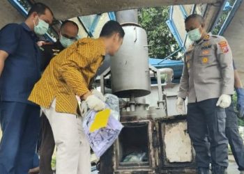 Polres Asahan Musnahkan Sabu & Ratusan Cartridge Vape Mengandung Narkoba