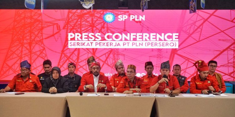 Gelar Konferensi Pers Gugatan RUPTL 2025–2034, SP PLN Soroti Potensi Beban Keuangan Negara yang Berdampak Sengsarakan Rakyat