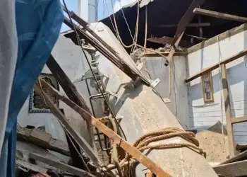 Polisi Usut Tiang Provider Roboh di Jakbar