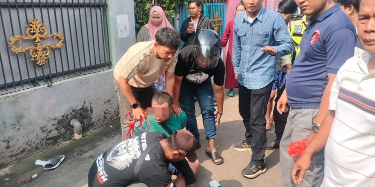 Polisi Amankan Pria Diduga Tusuk Ibu Rumah Tangga di Pondok Aren Tangsel