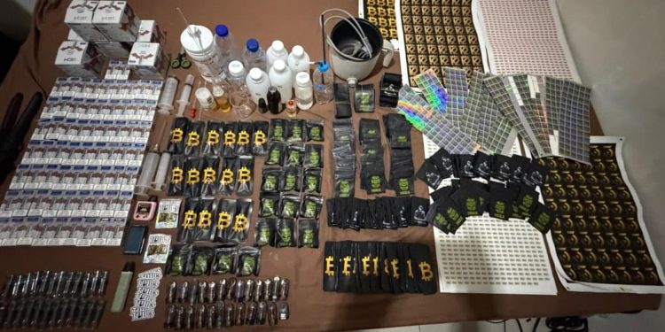 Polisi Bongkar Lab Rahasia Vape Narkoba di Taman Sari