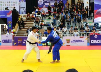 Kejuaraan Judo Kapolri Cup Resmi Dimulai di Samarinda 
