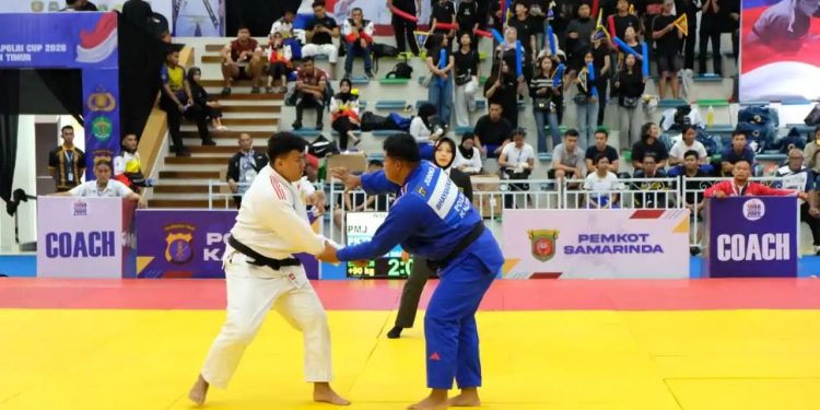 Kejuaraan Judo Kapolri Cup Resmi Dimulai di Samarinda 