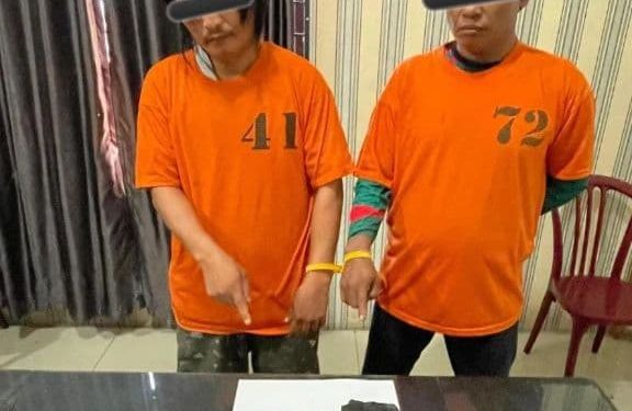 Bawa Ratusan Pil Ekstasi, 2 Pria Ditangkap Polres Karo