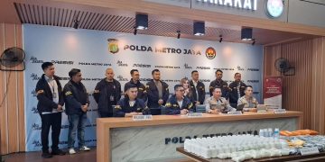 Subdit Indag Polda Metro Jaya Ungkap Peredaran Obat Keras di Bekasi Kota