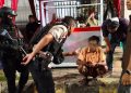 Patroli Brimob PMJ dan Polres Amankan 3 Terduga Pengguna Sabu Saat di Jakut