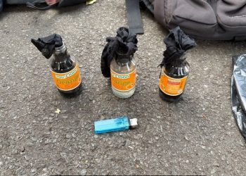 Bawa Botol Bersumbu Bakar Saat Unras, Satu Orang Ditangkap Polisi