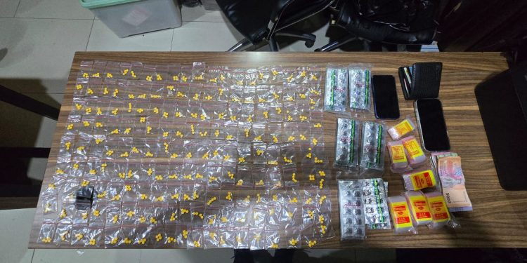 Polres Metro Bekasi Sita 1.232 Butir Obat Daftar G di Cibarusah Bekasi