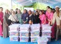 Bhayangkari Polda Metro Jaya Bagikan 750 Paket Sembako di Bojongsari