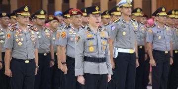 HUT Polri ke-80, Sebanyak 87 Perwira Tinggi Naik Pangkat 