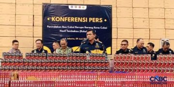 Dirjen Bea Cukai Gagalkan Peredaran Jutaan Batang Rokok Ilegal