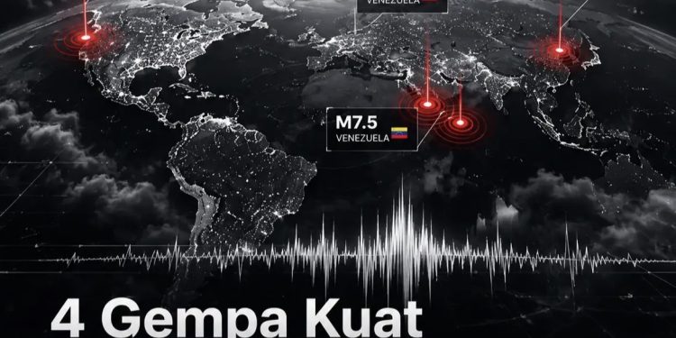 Gempa Magnitudo 7,1 Guncang Venezuela Memicu Tsunami