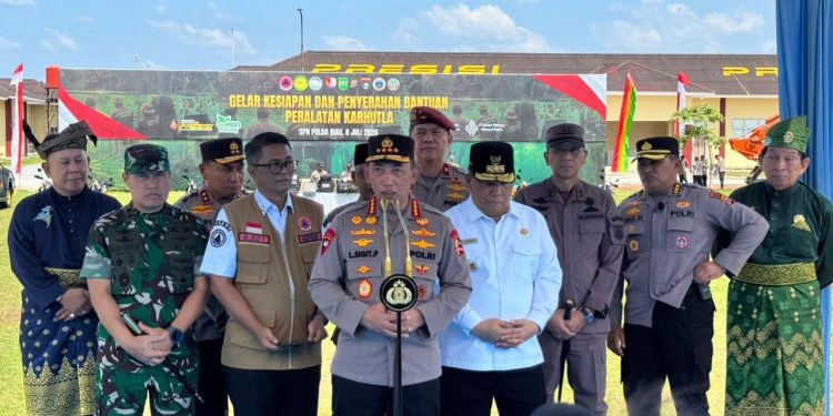 Kapolri Instruksikan Optimalkan Penanganan Karhutla di Riau