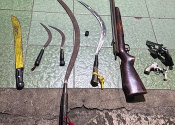 Polisi Amankan 2 Pemuda dan Airsoft Gun di Depok