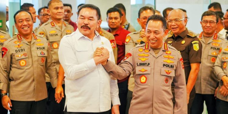 Kapolri dan Jaksa Agung Perkuat Sinergitas Penegakan Hukum
