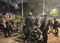 Brimob PMJ Bubarkan Balap Liar di Cipayung
