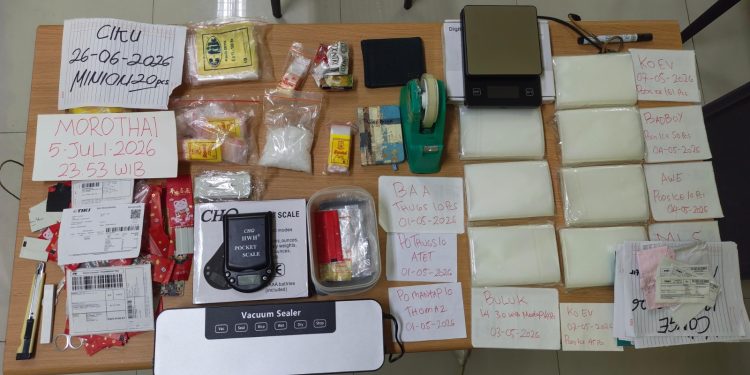 Polsek Babelan Ungkap Dugaan Peredaran Sabu