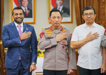 Kapolri Terima Audiensi Direktur FBI ini yang Dibahas