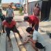 Warga MCR 2 Blok B7 Gelar Gotong Royong Bangun Pos Ronda