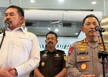Kunjungi Kejagung, Kapolri: Tidak ada Masalah di Antara 2 Institusi