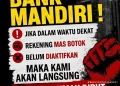 Isu Blokir, Saham Bank Mandiri Turun