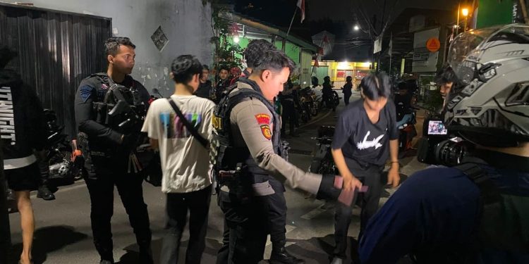 Polisi Bubarkan Balap Liar di Jakarta Timur