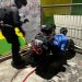 Brimob PMJ Bubarkan Tawuran di Ciputat