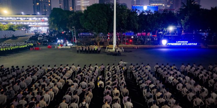 13.859 Personel Gabungan Disiapkan untuk Pengamanan HUT ke-81 RI di Jakarta