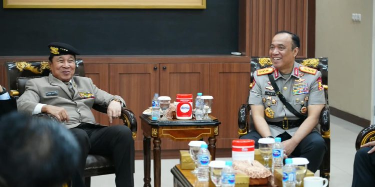 Para Mantan Kapolri dan Wakapolri Berkumpul di Mabes Polri