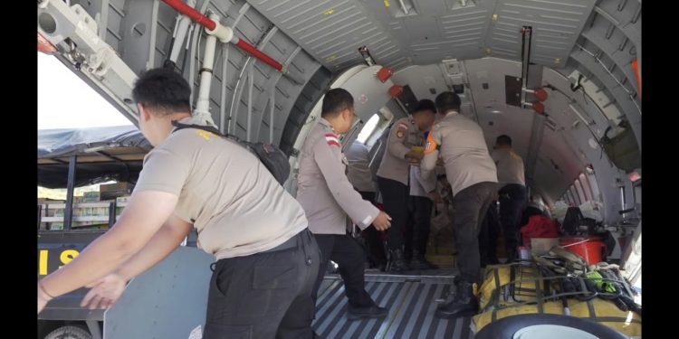 Bantuan Kapolri Tiba di Labuan Bajo
