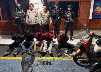 Amankan 5 Pelajar di Tangsel, Polisi Sita Golok dan Celurit