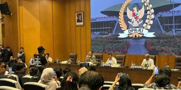 Botok AMPB Diterima Pimpinan DPR di Kompleks Parlemen 