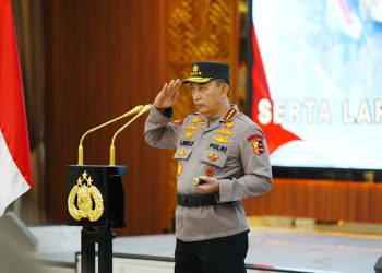 Kapolri Pimpin Upacara Serah Terima Jabatan Sejumlah Pejabat Polri