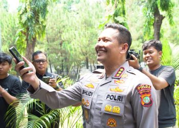 Terpilih jadi Ketua Balai, Ahmad Faruk Disambangi Kabid Humas dan PJU 