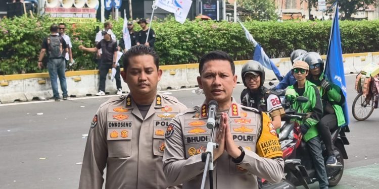 Polda Metro Jaya Apresiasi KBPBI dan KSPSI Sampaikan Aspirasi dengan Tertib