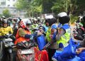 Sabtu Berkah, Kapolda Metro Jaya Ajak Ojol Utamakan Keselamatan